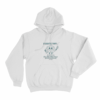 934 33 Erase Unisex Hoodie White