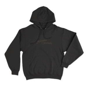 Ariana Grande Signature Unisex Hoodie Black