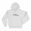 Ariana Grande Signature Unisex Hoodie White