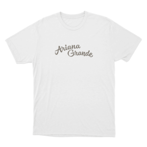 Ariana Grande Signature Unisex T Shirt White