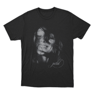 Petal Portrait Unisex T Shirt Black