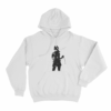 Tbim Cat Suit Unisex Hoodie White
